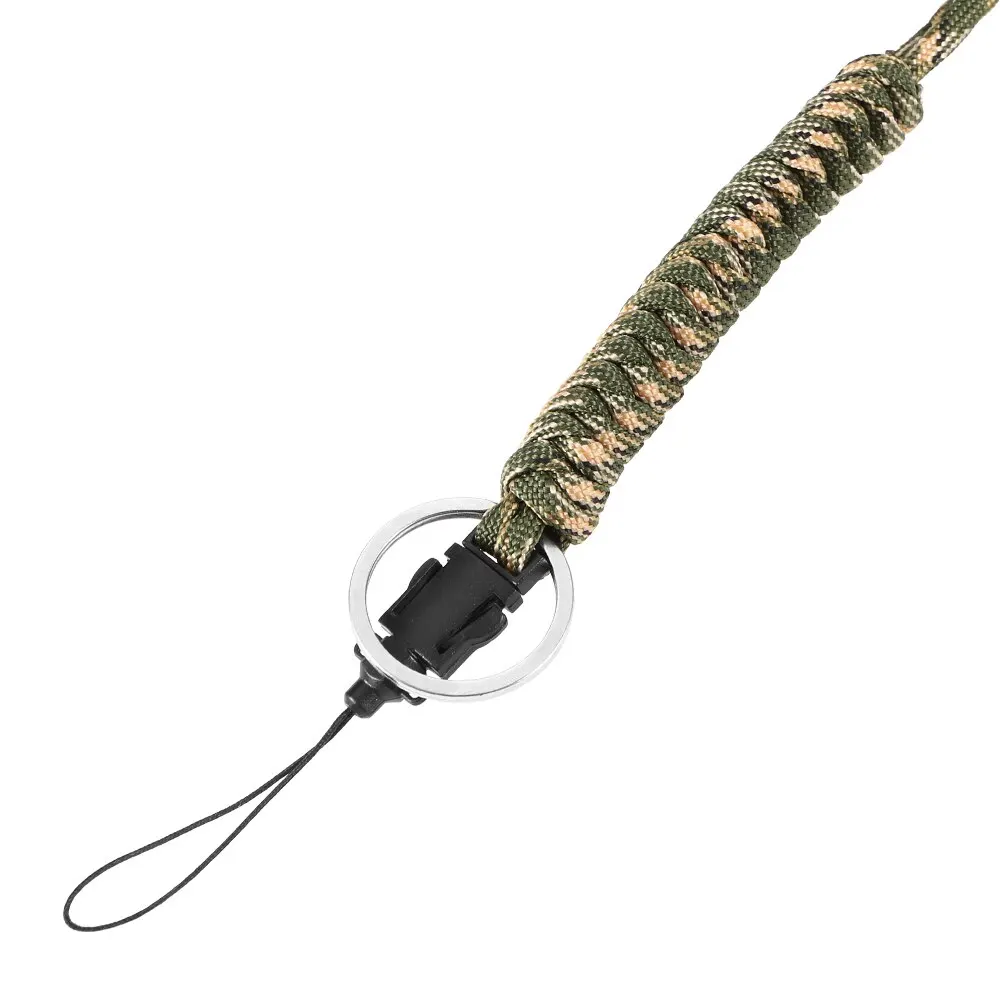 Паракорд парашютный шнур Открытый ремешок Guy Rope 7 Strand Кемпинг Тент Палатка Веревка телефон карта камера строп - Цвет: Camouflage