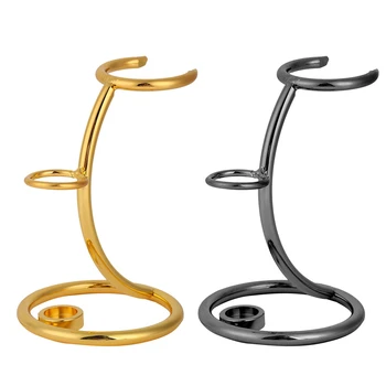 

Metal Shaving Brush Stand Men Shaving Tool Stand Rack Frame Razor Brush Frame Razor Brushes Holder Beard Clean Accessory