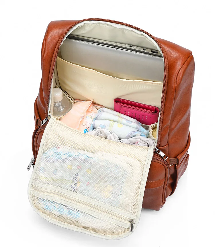 Новая сумка Pu Mommy, специализирующаяся на настройке точки, рюкзак для мам, сумка Daddy