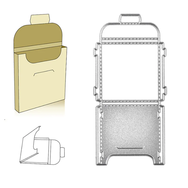 DiyArts конверт металлические Вырубные Формы Рождественские трафареты для DIY