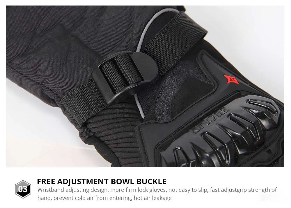 Winter warm Guantes Moto Luvas Touch Screen Motosiklet Protective12