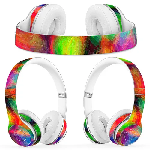 Виниловая наклейка на Наушники Аксессуары защитная упаковка для Beats Solo 2 0 3