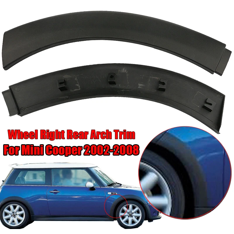 10 x BMW Mini Interno Passaruota Fodera Splashguard fodera Trim Clip