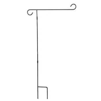 

Garden Flag Stand Vertical Frame Durable Stainless Steel Weather-Proof Flag Hanging Holder Home Gardening Decoration