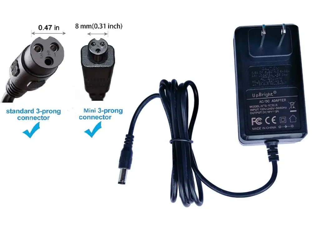 Chargeur Secteur 42V De Remplacement Pour Chargeur Li-ion JY-420200, HK-42-2000 - Longueur Câble 110 Cm