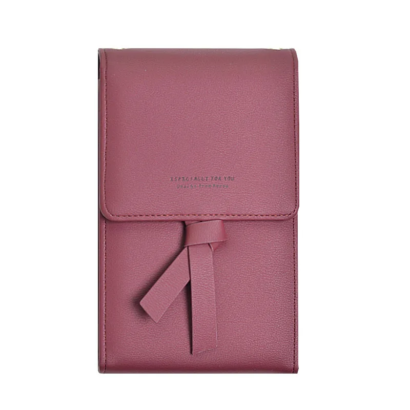 811-2 red Женские кожаные модные сумки-мессенджеры для телефона с цепочкой, кошелек с замком для денег, кошелек для монет, большая емкость, для ежедневного использования, сумки через плечо, для карт, новинка, кошелек - Цвет: 811-2 red