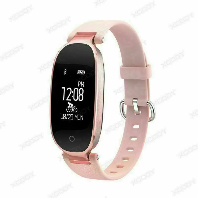 S3 Color Business Lady Smart Wristbands IP67 Waterproof Fitness Bracelet Heart Rate Monitor Smartband Female Women Watch Ban