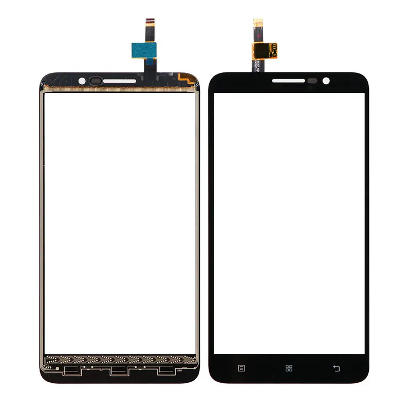 5,5 дюймов для lenovo A850 Plus A850+ сенсорный экран дигитайзер стеклянная сменная панель для lenovo A850 Plus A850+ запасные части+ Инструменты - Цвет: Черный