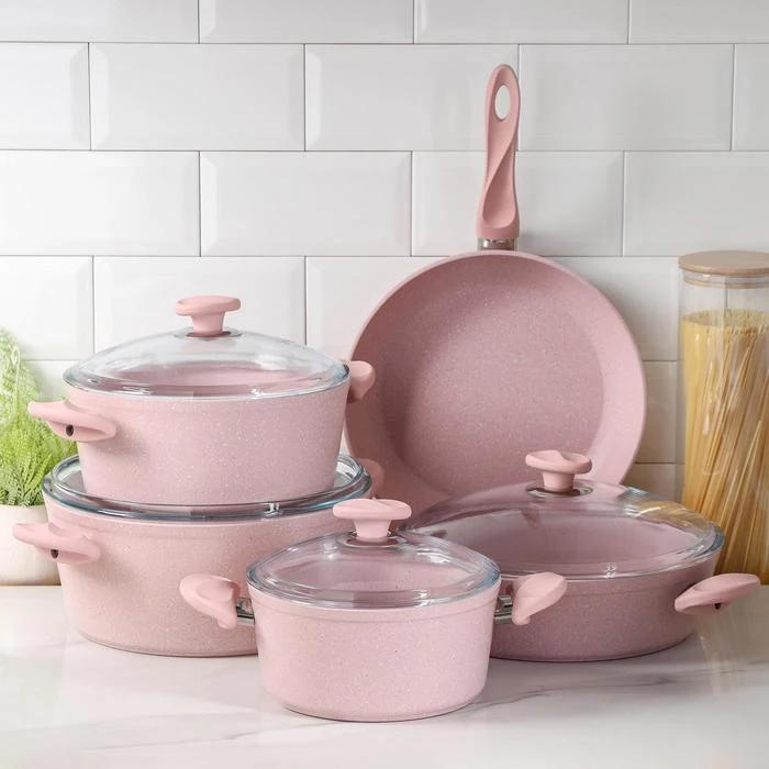 Papilla Cookware Set Of 9 Turkey Made