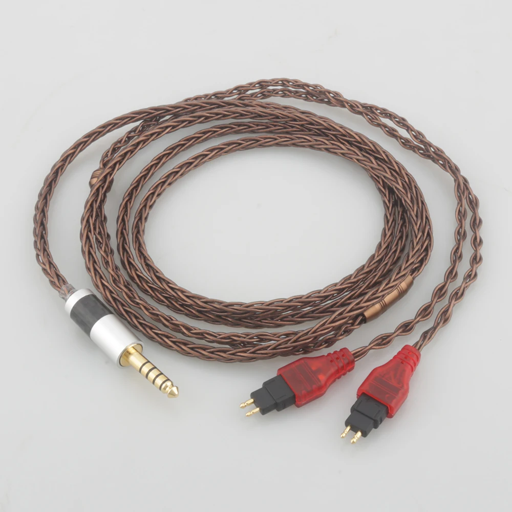 Audio 4 4 mm 2 5mm TRRS Balanced Male Upgrade Headphone Cable for HD650 HD565 HD580 HD600 HD660S HD25 Headphones