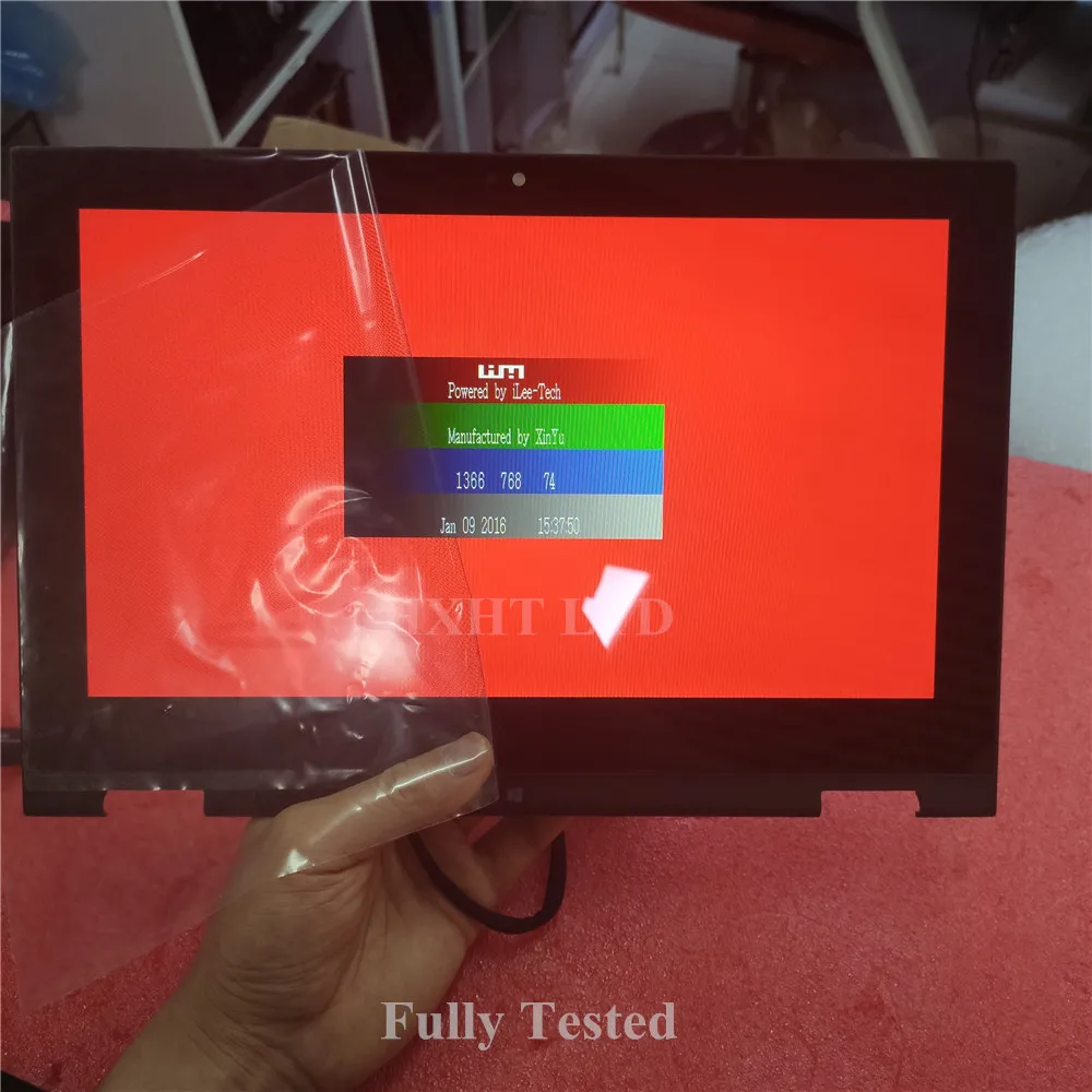 11," для Dell Inspiron 11 3147 3148 3000 сенсорный ЖК-экран LP116WH6 SP A2 A3 1366*768 с рамкой полностью протестирован