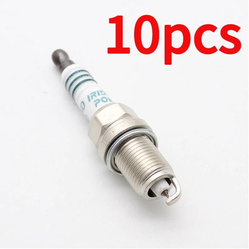 Beyisi IK20-5304 Авто Иридиевые свечи зажигания ik20 5304 для Toyota audi VW Volkswagen Mitsubishi IK205304 IK20 5304 - Цвет: A-BI-0010-W-X10