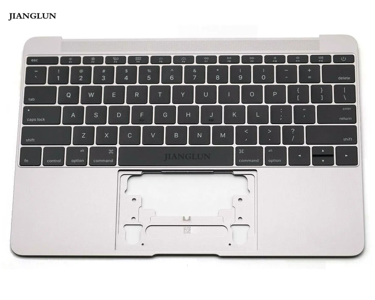 JIANGLU для MacBook 1" A1534 подставка с клавиатурой серого цвета