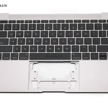 JIANGLU для MacBook 1" A1534 подставка с клавиатурой серого цвета