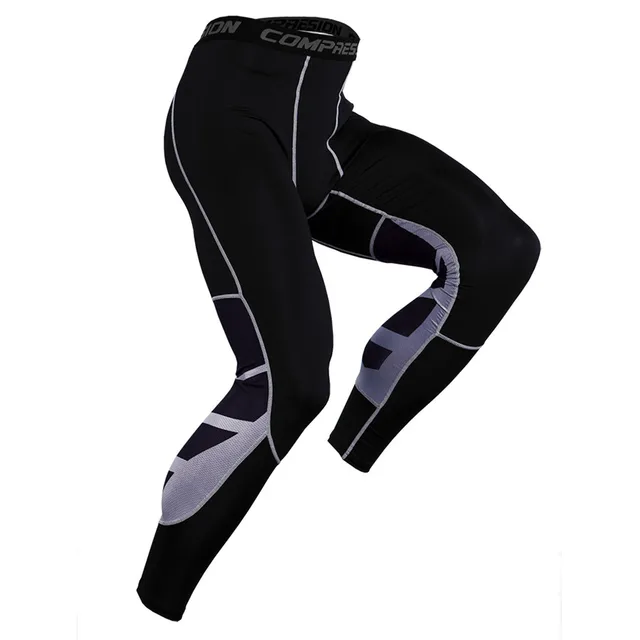 Fitness Running Tights Men Jogger Bodybuilding Sports Leggings Gym Compression Jogging Pants Long Trousers Sport Pants Men KC145