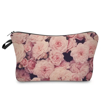 

Fashion Floral Printed Cosmetic Brush Organizer Bag Women Makeup Bags for Women Travel Storage Bag Pencil Small Gift Bags