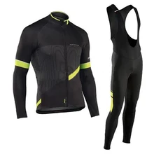 Northwave комплект одежды для велоспорта с длинными рукавами NW Pro team Jersey мужской костюм дышащий Открытый спортивный велосипед MTB Одежда