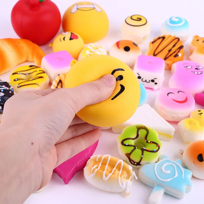 Kawaii искусственные продукты эластичная мягкая игрушка медленно поднимающаяся для детей взрослых снимает стресс беспокойство образец шаблона ZA