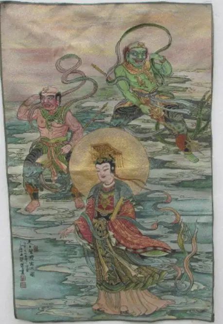 35,46 '/Тибет Nepal thangka tara estatua de Buda
