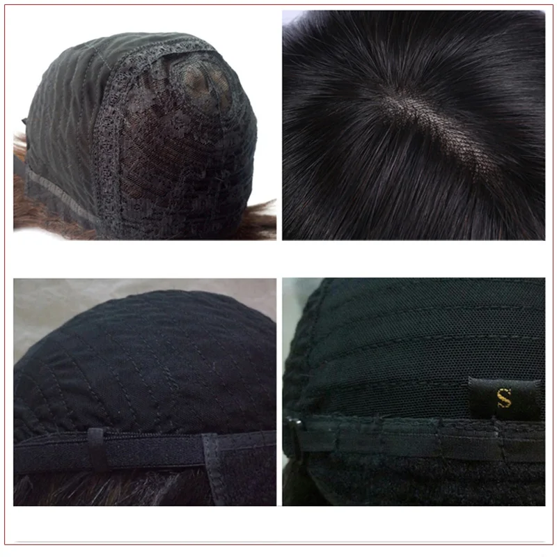 MUMUPI синтетический черный короткий мужской парик прямые парики натуральные волосы термостойкие парики