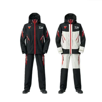 

2020 Winter Daiwa Fishing Clothing Outdoor Waterproof Fishing Jacket Fishing Pants Men Breathable Fishing Sets Cycling Jacke