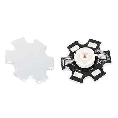2pcs 1W 40-45LM красный светодиодный светильник энергосберегающая Звезда База лампа