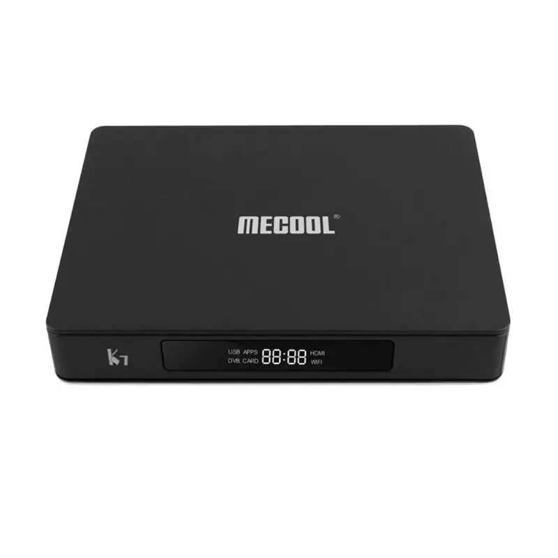 MECOOL K7 Smart tv Box Android 9,0 4K 4+ 64G четырехъядерный BT 4,1 wifi Top Box