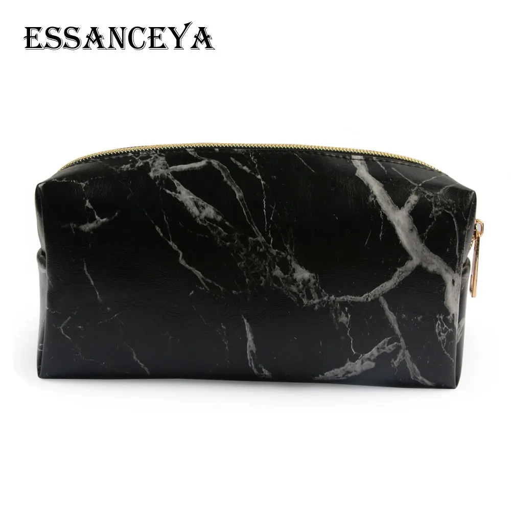 ESSANCEYA, стиль, модная сумка для макияжа, Мраморная, многофункциональная Сумочка, косметичка для путешествий, косметичка, пенал, чехол - Цвет: 0109