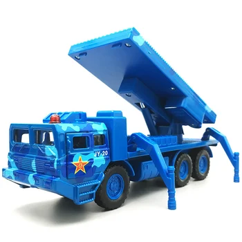 

1:32 Offroad Military Car Model Toys Alloy Ventilation Radar Model Army Radar Diecast Pull Back Light Music Toy Car