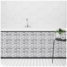 Lychee Life 3D наклейки на кирпичную стену, квадратная мозаичная плитка, сделай сам, художественное искусство, изготовление, материал для украшения дома