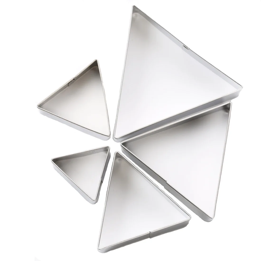 

3/4/5/6/7cm Triangular Stainless Steel Clay Craft Cutting Mold DIY Polymorph Arcilla Polimerica Klei Polymer Clay Tools
