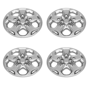 

4 New 2010 2012 Fusion 17" Wheel Covers Rim Hub Caps 5 Spoke Full Hubs