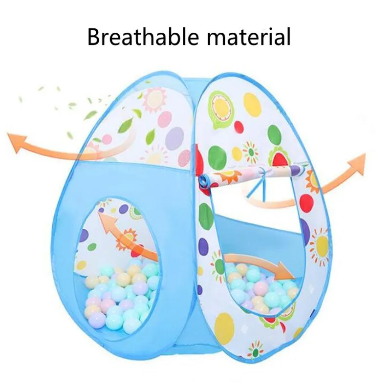 Детский сухой бассейн, детский портативный складной красочный мяч, бассейн, Пита, вигвам с ползанием, туннель, баскетбольный обруч для Ползунки для новорожденных