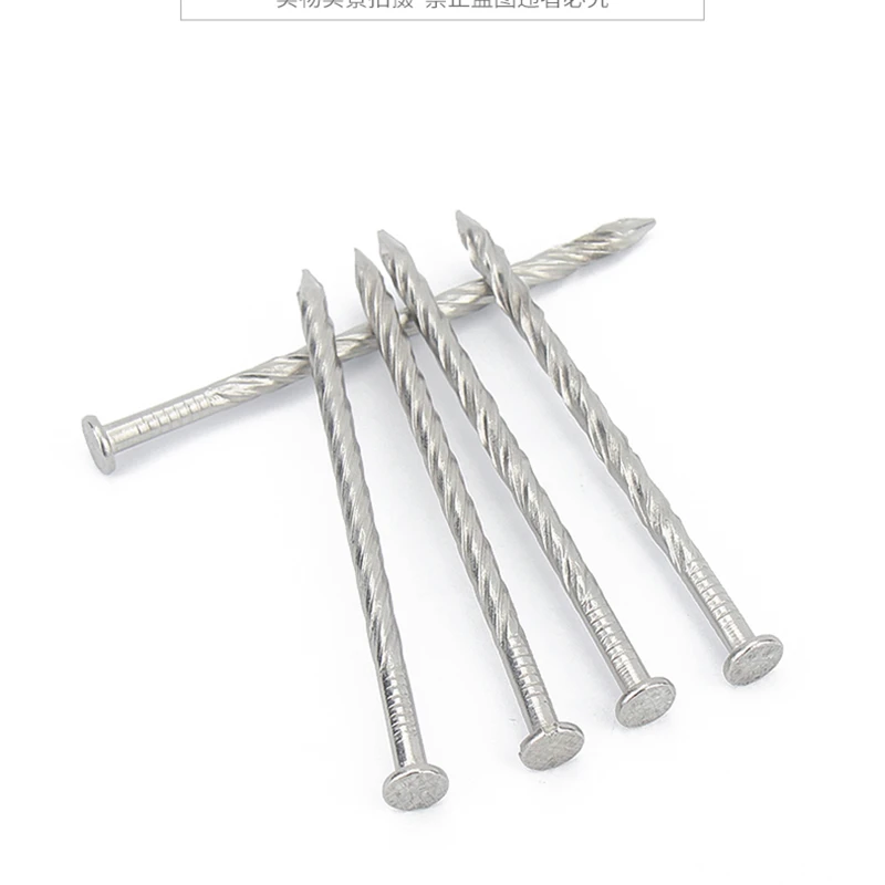 ロッドとツイスト用のステンレス鋼フロア釘 250g 304 アンチルースロッド 爪 Aliexpress