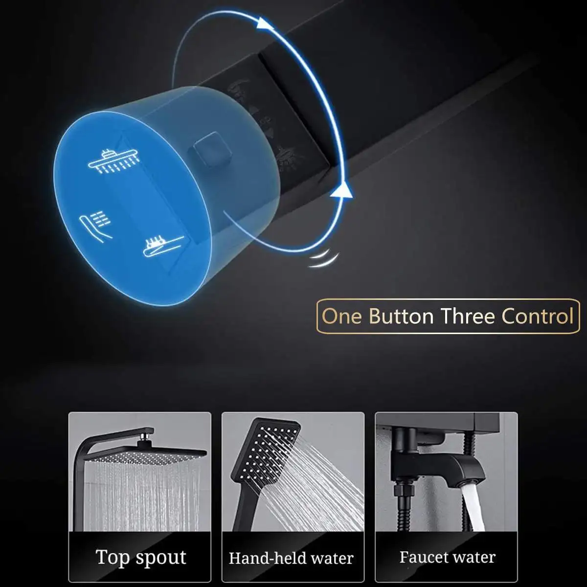 LIGE Fashion Full Circle Touch Screen Mens Smart