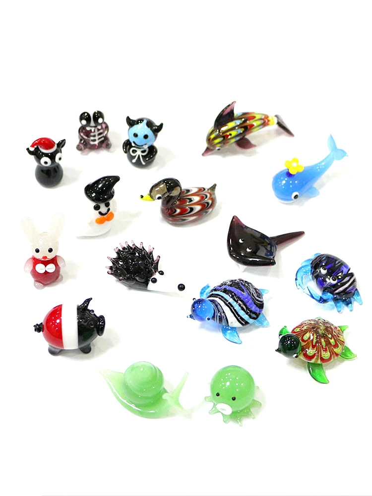 stroom Dank u voor uw hulp ledematen Custom Groothandel Miniatuur Glas Ambachtelijke Beeldjes Japanse Stijl  Schattige Zee Dier Ornamenten Pasen Kawaii Decor Charms Accessoires|Figuren  & Miniaturen| - AliExpress