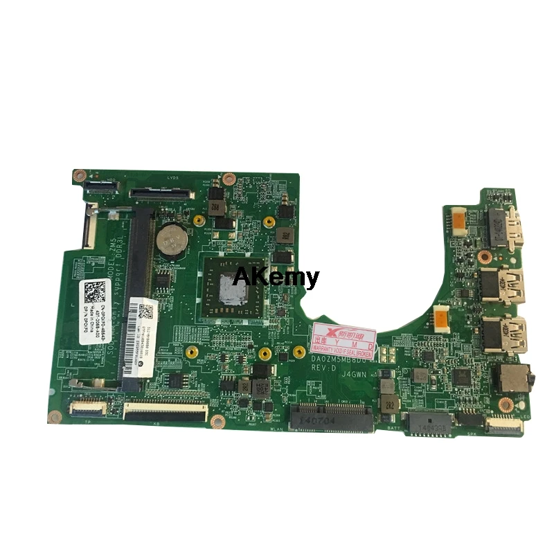 PCKF0 0PCKF CN-0PCKF0 для Dell Inspiron 3135 материнская плата для ноутбука DA0ZM5MB8D0 с A6-1450u процессором