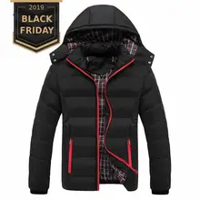 FALIZA, новая мужская зимняя куртка, теплые мужские пальто, модные толстые теплые мужские парки, Мужская брендовая одежда в стиле кэжуал размера плюс 6XL SM-MY-G