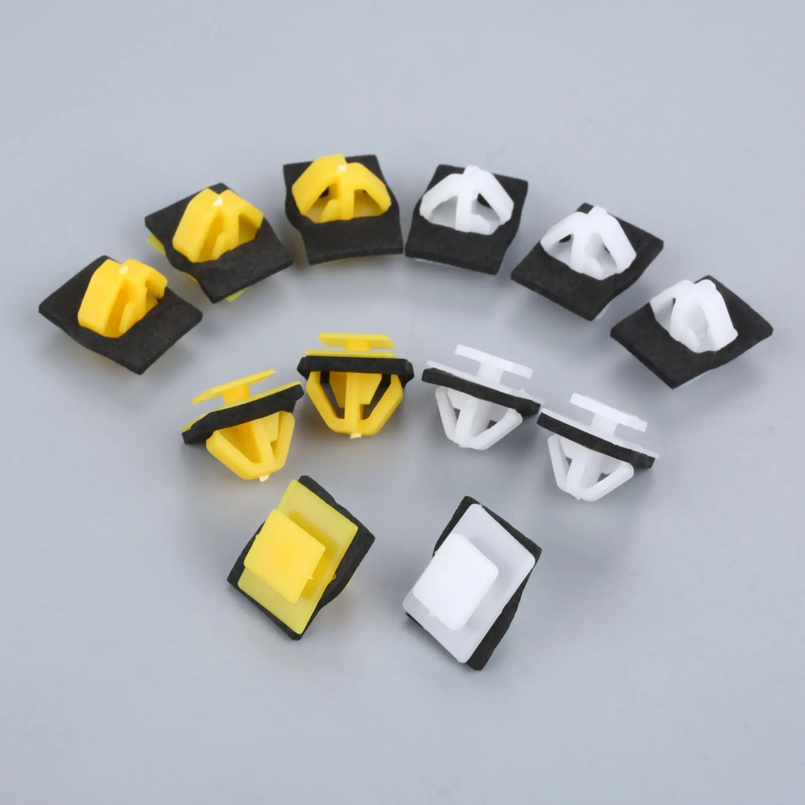 

50x Auto Fastener Door Guard Plate Wheel Eyebrow Clip Plastic Rivet Fastener Fender Bumper Push Pin Clips For Hyundai Kia D185