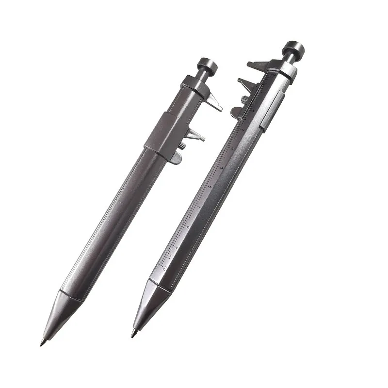 50 Pcs Vernier caliper ballpoint pen Multifunction 0.5mm Gel Ink Pen Caliper Roller Ball Stationery Ball-Point | Канцтовары для