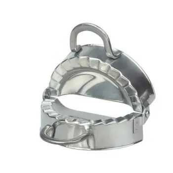 

Stainless steel pressure dumpling mould Eco-Friendly Pastry Tool Dumpling Maker Wraper Dough Cutter Kit