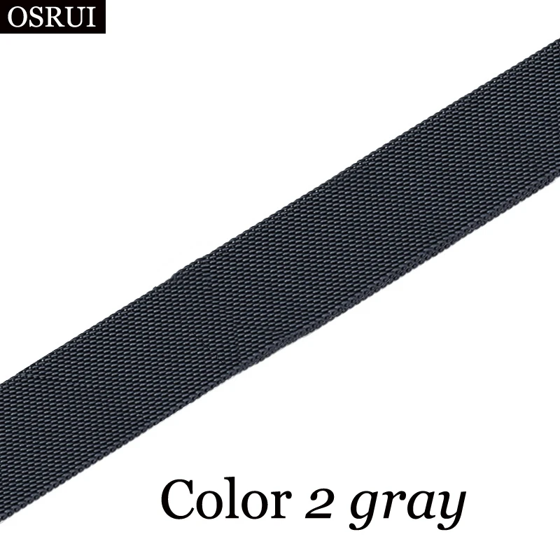 Space gray Миланская петля ремешок для apple watch band 42 мм 38 мм ремешок для часов аpple 5 4 3 band iwatch band correa 44 мм/40 мм pulseira браслет - Цвет ремешка: Space gray