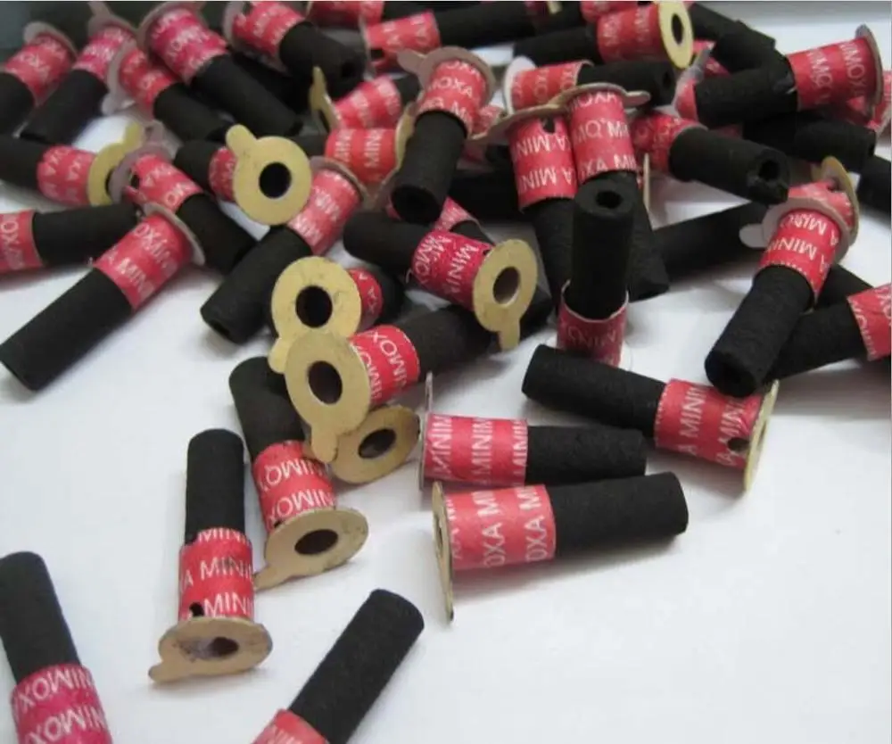 

180 pcs Moxa Rolls Chinese Traditional Moxibustion Sticks Roller Burner Acupuncture Massage