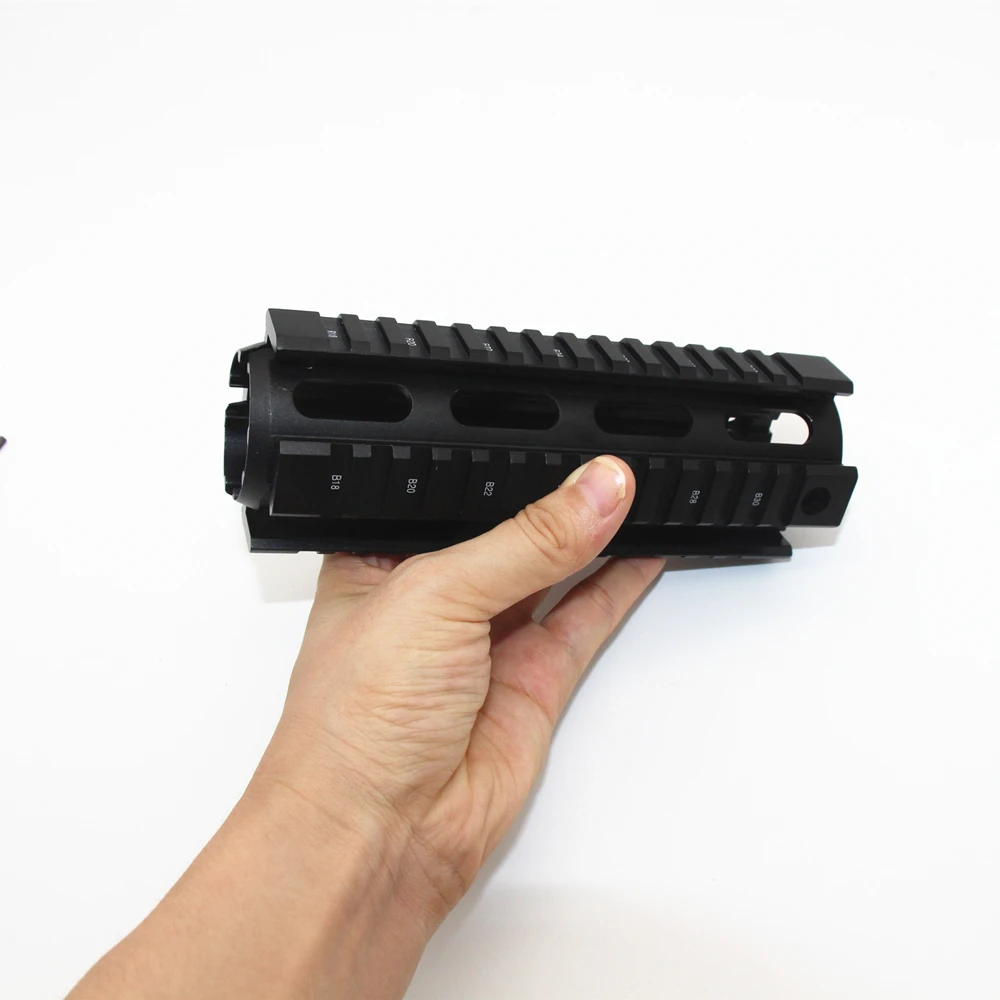 AR-15 M4 Handguard Quad Rail 2-Piece Drop-In крепление Handguard Пикатинни тонкий Охотничий Тактический Карабин 6,7 дюймов RIS