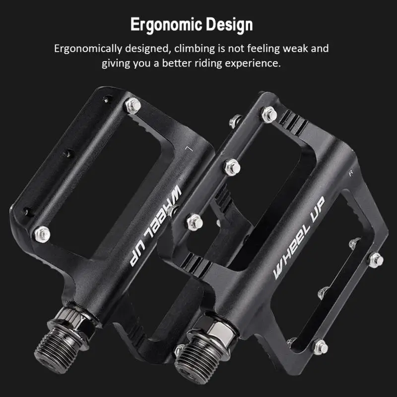 

1 Pair Ultra-light Bicycle Pedal Mountain Bike Platform Alloy Road Bike Pedals Non-slip MTB Bicycle Pedal Bike Accessories