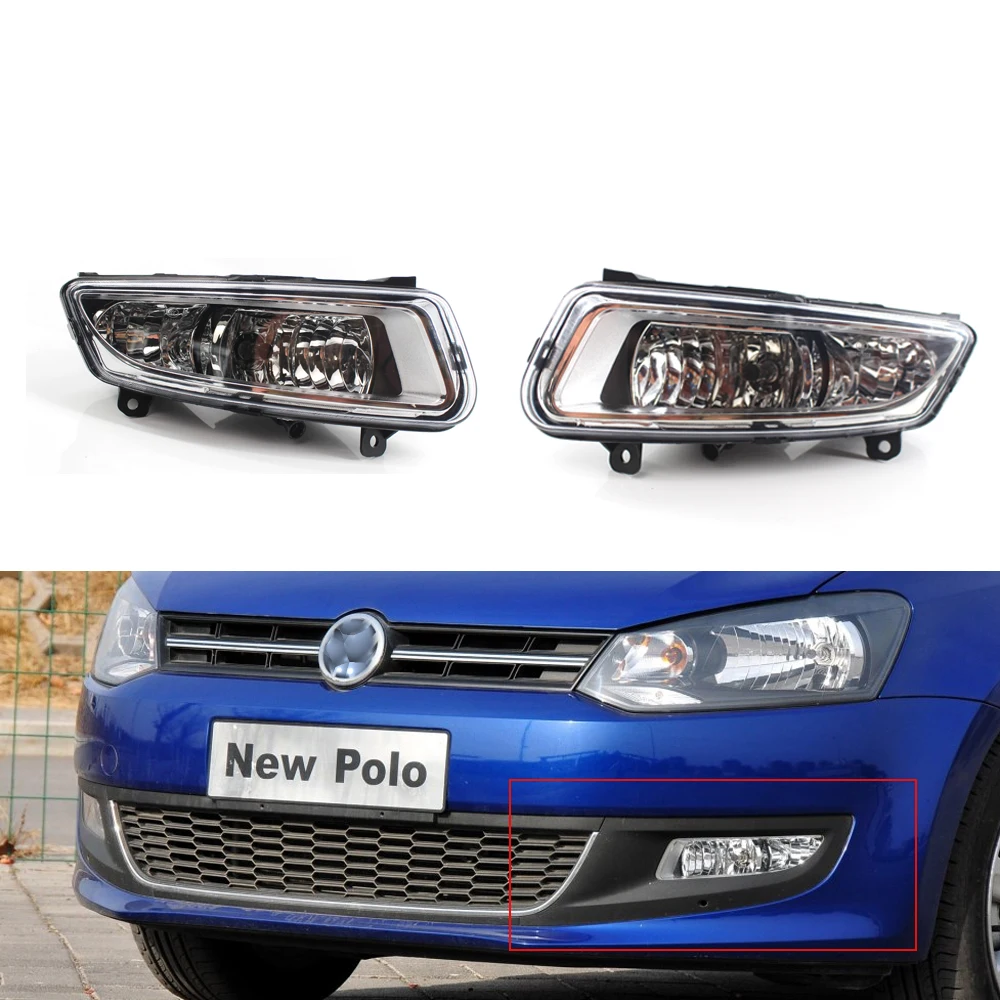 Пара передних противотуманных светильник для VW Polo 2011-2013 MK8 | Автомобили и