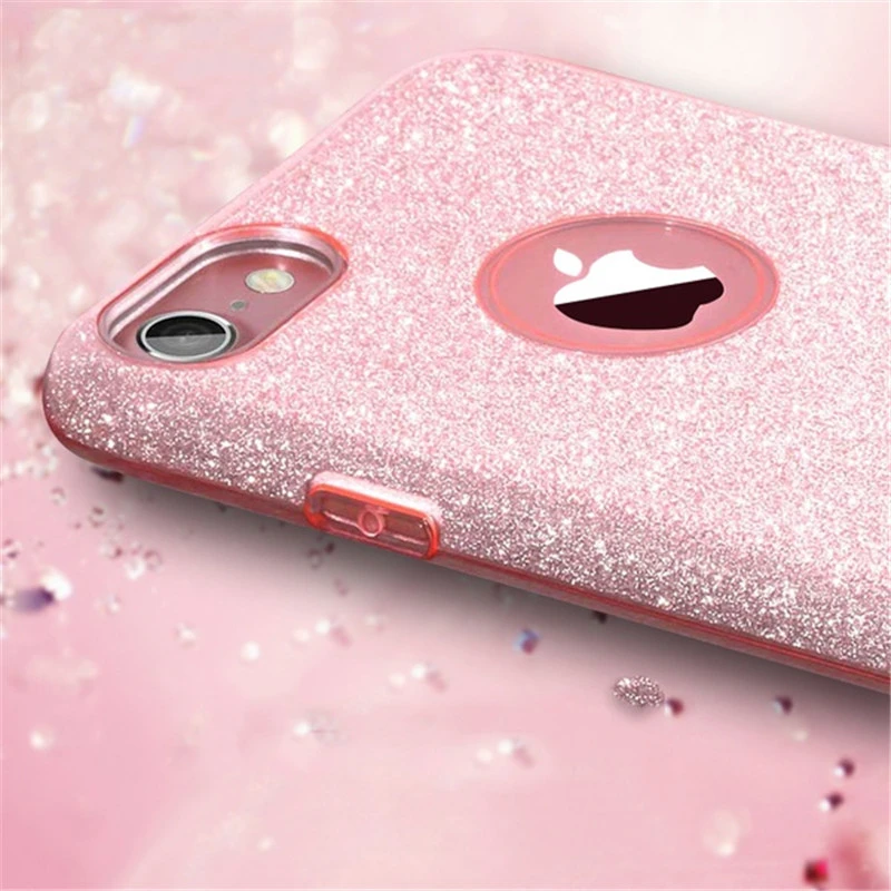 iphone 12 wallet case Fashion Sparkle Diamond Glitter Phone Case for IPhone 8 7 6 6S Plus Soft Silicon Cover for iphone X XS 11 Pro MAX XR Woman Cases iphone 12 leather case