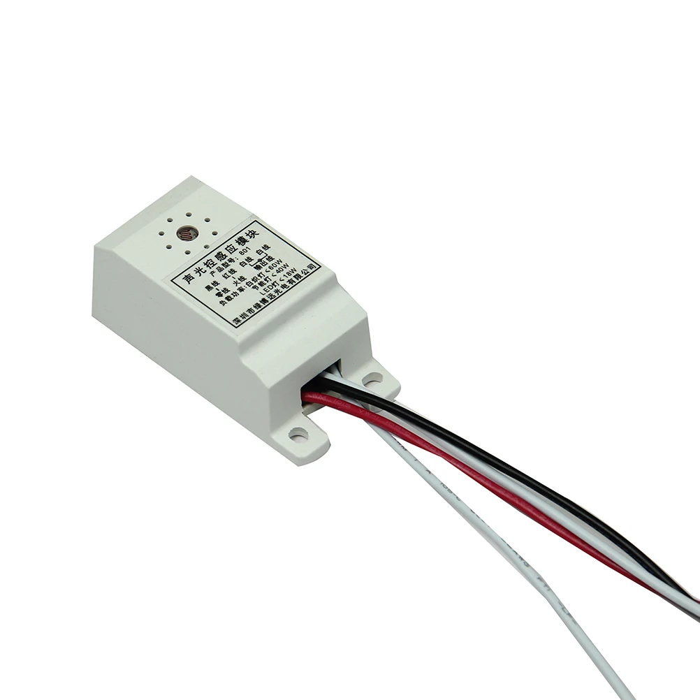 1 PC 55 DB-85 DB Auto On Off Light Sound Voice Sensor Switch Sound Voice Sensor Switch Time Delay