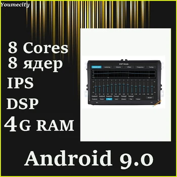 

Android 9.0 Head Unit Car Dvd Player For VW Caddy Bora Eos Skoda Octavia Rapid Fabia With Radio Gps 4GRAM Carplay Octa core