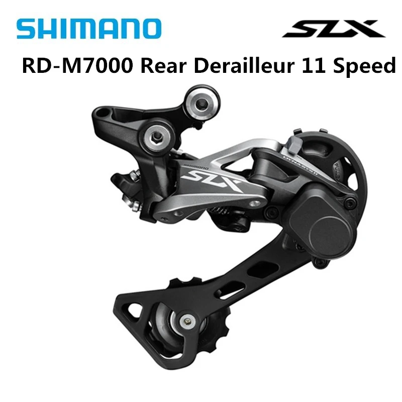 Shimano SLX RD-M7000 11 speed Shadow+ задний переключатель, запчасти для горного велосипеда 11s GS, черные задние переключатели